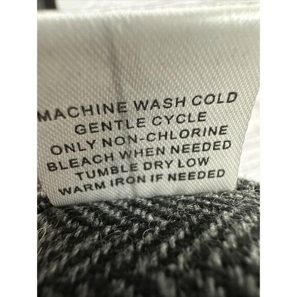 41 Hawthorn Womens Medium Vest Woven Quilted Zip Gray Pockets Sleeveless - Picture 8 of 9